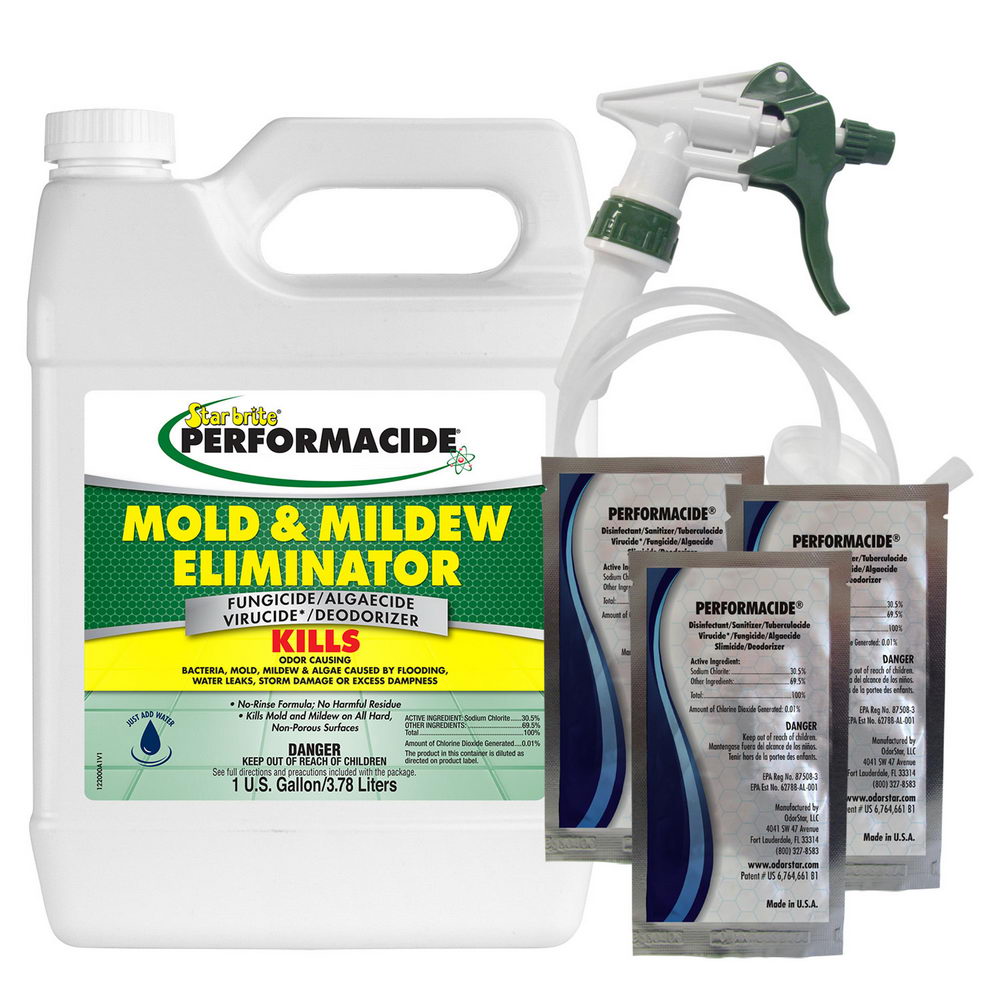 Mold & Mildew Eliminator 3 Pk Gallon Kit