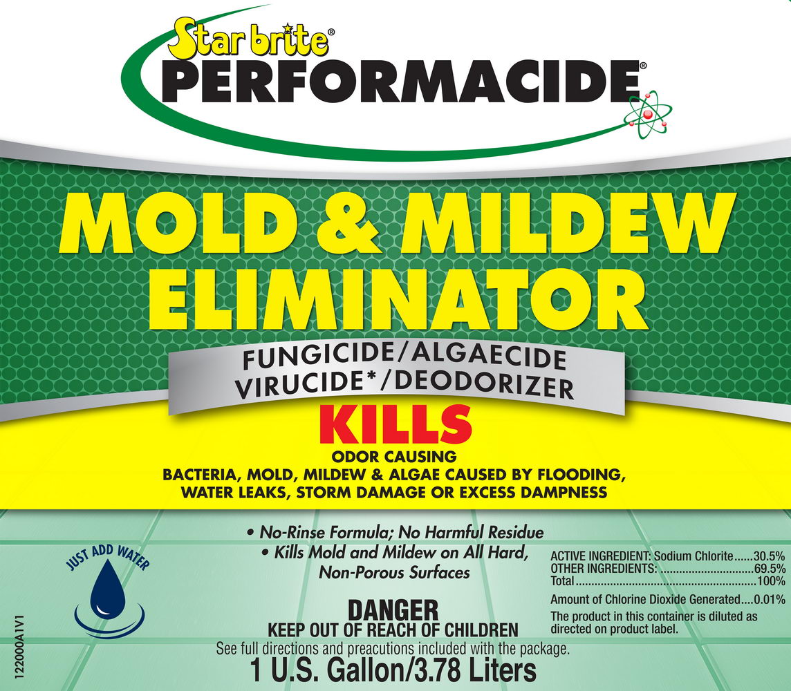 Mold & Mildew Eliminator 3 Pk Gallon Kit