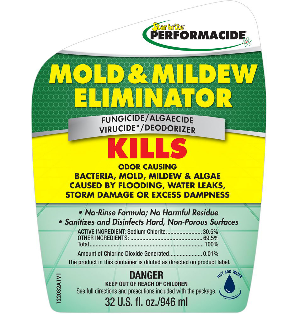 Mold & Mildew Eliminator 32 Oz Kit
