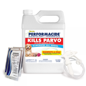 103000 Performacide Kills Parvo | Disinfectant • Deodorizer | Gallon Kit