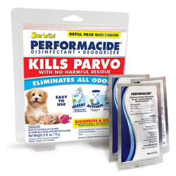 103003 Performacide Kills Parvo | Disinfectant • Deodorizer | 3-Pk Gallon Refill